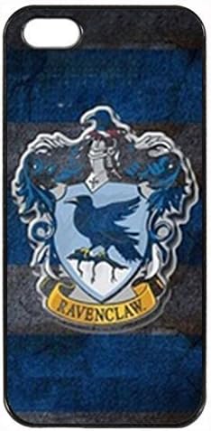 Harry Potter Ravenclaw Crest Custom Image Special Designed for Apple iphone 5 5s phones case,Black Silicone Rubber TPU iphone5 5s Case Cover