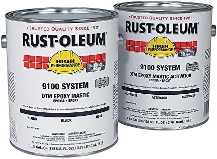 Paint and Activator, Black, Epoxy