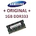 Samsung original 1 GB 200 pin SO-DIMM DDR-333 PC-2700 64Mx8x16 double side (M470L2923DV0-CB3) SODIMM
