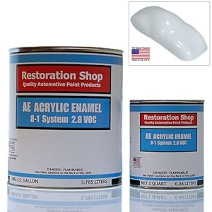 GM/Isuzu Truck White ACRYLIC ENAMEL Car Auto Paint Kit