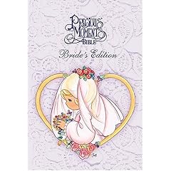 Precious Moments Bible, Bride's Edition Special Wedding Artwork By Sam Butcher