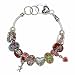 Mom Theme Heart Designer Style Charm Bracelet Fashion Jewelry