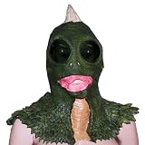 Land of the Lost Deluxe Sleestak Adult Mask Adult (One-Size)