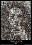 Bob Marley Mosiac Entertainment Poster Print, 24x36
