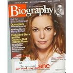 Biography Magazine September 2003 - Diane Lane, J Edgar Hoover, Queen Noor book cover
