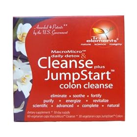 Trielements Macromicro¿ Cleanse Plus Jumpstart¿ Colon Cleanse, 60 Capsules, 30 Capsules , 4.1 Boxes