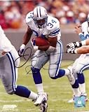 JAMES STEWART DETROIT LIONS,JACKSONVILLE JAGUARS,SIGNED,AUTOGRAPHED 8X10,PHOTO,COA