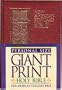 Personal Size Giant Print Bible