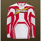 CAN-AM Mens X Race Jersey MX Offroad ATV RED XL - Extra Large by Can-Am