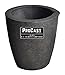 #3-4 Kg ProCast Foundry Clay Graphite Crucibles with Pour Spout Cup Propane Furnace Torch Melting Casting Refining Gold Silver Copper Brass Aluminum