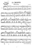 Chopin Mazurka Op. 6, No. 3: Instantly download and print sheet music