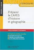 Préparer le CAPES d histoire et géographie
