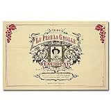 French Wine Label Kitchen Towel - Beaujolais