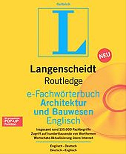 e-Fachw�rterbuch: Architektur und Bauwesen Englisch
