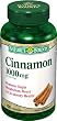 Nature's Bounty Cinnamon 1000mg, 100 Capsules (Pack of 3)