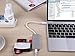 USB Type C Hub,Thinkcase USB 3.1 Type-C to 2-Ports USB3.0 Hub Adapter with USB-C Charging Port, the USB-C Charging Port ONLY Works for 2015 Apple New MacBook