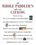 The Whole Paddler's Catalog: Views, Reviews, and Resources