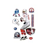 Tom Brady New England Patriots Wall Decal