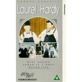 Laurel And Hardy - No. 51 - Three Programme Special: Busy Bodies/Towed in a Hole/Helpmates [VHS] [1933]