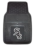 Nifty 8833 MLB-Chicago White Sox Vinyl Universal Heavy Duty Fan Floor Mat