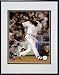 Bobby Abreu 2008 Batting Action Double Matted 8 x 10 Photograph In Black Anodized Aluminum Fram