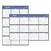 AT-A-GLANCE Wall Calendar 2016, Erasable, Reversible, 48 x 32 Inches, Blue (A1152)