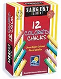 Sargent Art 66-2010 12-Count Colored Dustless Chalk