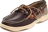 Sperry Top-Sider Bluefish Boat Shoe (Toddler/Little Kid/Big Kid),Chocolate,2.5 M US Little Kid