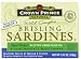 Crown Prince Natural Two Layer Brisling Sardines in Extra Virgin Olive Oil, 3.75-Ounce Cans (Pack of 12)