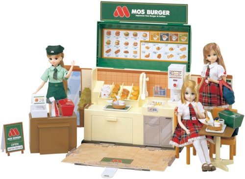 リカちゃん モスバーガーショップ