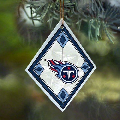 NFL Tennessee Titans Art Glass Ornament