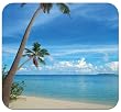 HandStands Beach Scene Deluxe Mouse Mat