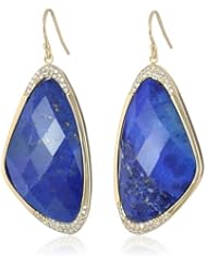 Marcia Moran "Russet" Triangle Cubic-Zirconia Dangle Drop Earrings