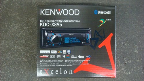 Kenwood Excelon KDC-X895 CD Receiver with Built-In Bluetooth