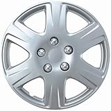 Drive Accessories KT-993-15S/L, Toyota Corolla, 15" Silver Replica Wheel Cover, (Set of 4)
