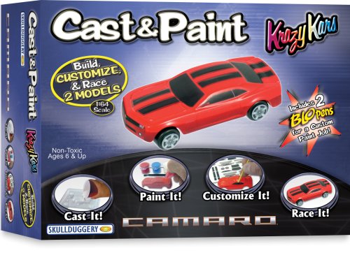 Cast--Paint-Kit-Krazy-Kars-Camaro