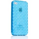 Ai-Style iPhone4 TPUケース　　ダイヤパターン　ブルー 【Ai4-S-dai-Blue】