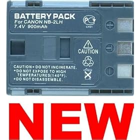 Neewer NB-2LH Lithium Ion Rechargeable Battery for Canon Standard Definition miniDV... by Neewer