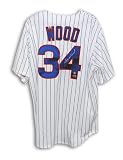 Kerry Wood Chicago Cubs Autographed/Hand Signed Majestic Jersey