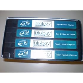 Got It! Biology Video Quizzes - 4 VHS Set from Prentice Hall