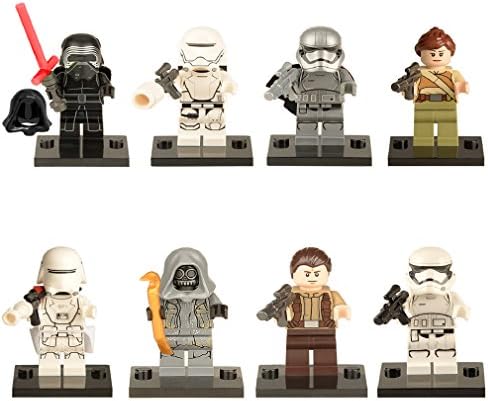 8pcs Star Wars Minifigures The Force Awaken Building Block Toys Fit LEGO