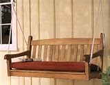 Grade-A Teak Wood Outdoor Pation Porch Garden Swing Chair / Seat