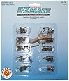 Bachmann Trains E-Z Mate Magnetic Knuckle Couplers - Economy Pack  - Center Shank - Medium (25 Coupler pairs per card) - HO Scale