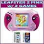 Leapfrog Leapster 2 Pink w/ 2 Games