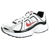 (ナイキ)NIKE ランニングシューズ AIR COMPETE 2 WIDE メンズ ホワイト/Sレッド 398766-102