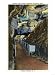 Howe Caverns, New York - Bridge over Chasm Showing Balanced Rock Giclee Poster Print, 18x24