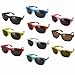 Polarized Eyewear Shiny Wayfarer Style Sunglasses Various Colors