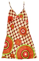 Petite Cotton Polka Dot Print  Dress