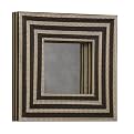 Coco Stick Zebra Mirror - Square