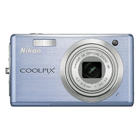 Nikon Coolpix S560 10MP Digital Camera with 5x Optical Vibration Reduction (VR) Zoom with 2.7 inch LCD (Cool Blue)